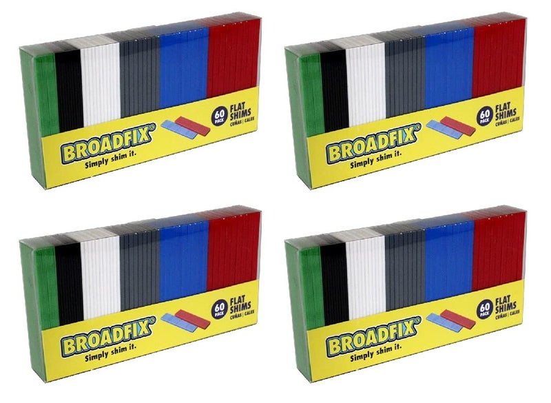 Broadfix شيم بلاستيك 60 حبة - Image 1